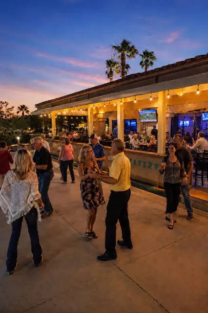 Miller's Tavern Patio People Dancing